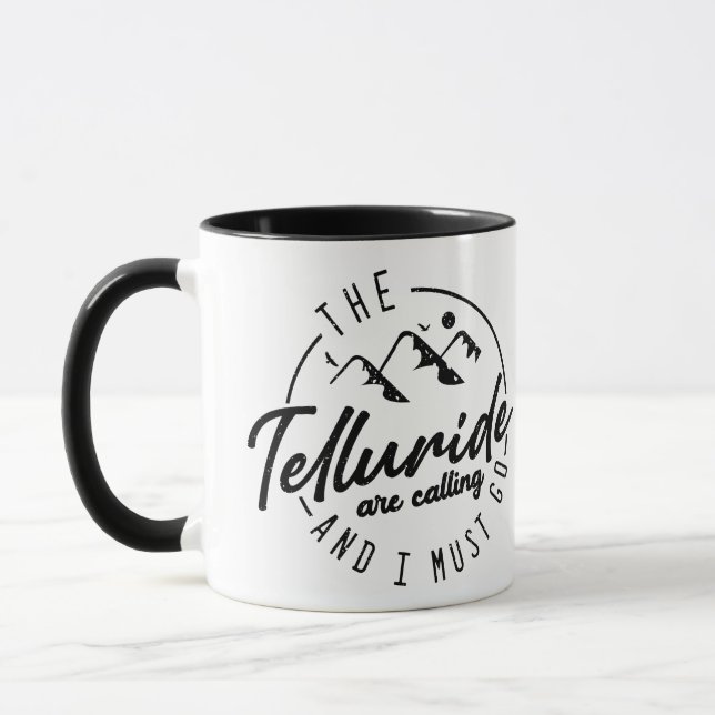 Mug Les Tellurides Appelent - Colorado (Gauche)