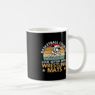 Mug Les Terrains De Basket-Ball Sont Meilleurs Avec Le