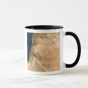 Mug Les terres d'Israël le long de la côte est