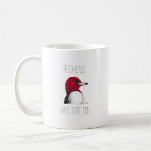 Mug Les Têtes rouges ont plus de plaisir (Pic à tête r