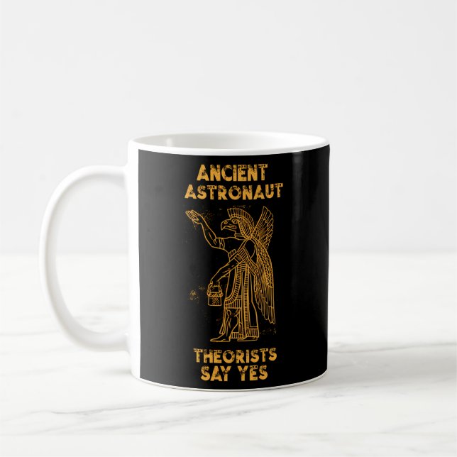 Mug Les Théoristes Anciens Astronautes D'Anunnaki Dise (Gauche)