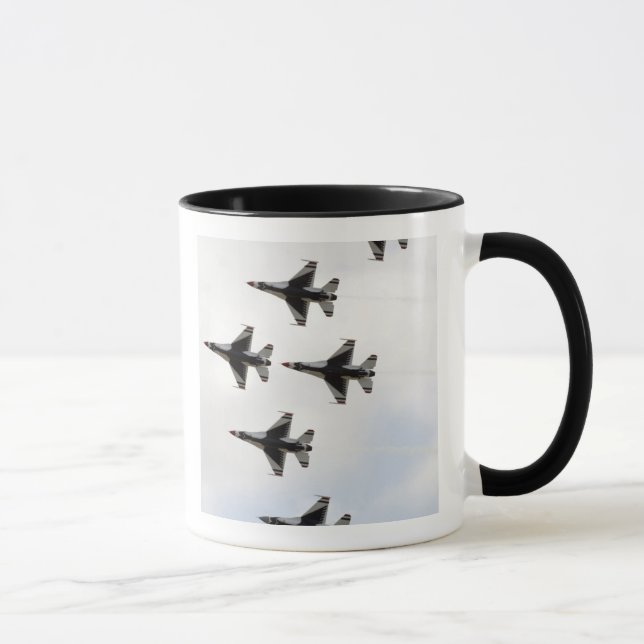 Mug Les Thunderbirds forment une formation Delta de 6  (Droite)