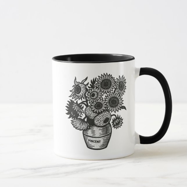 Mug Les tournesols de Van Gogh (Droite)