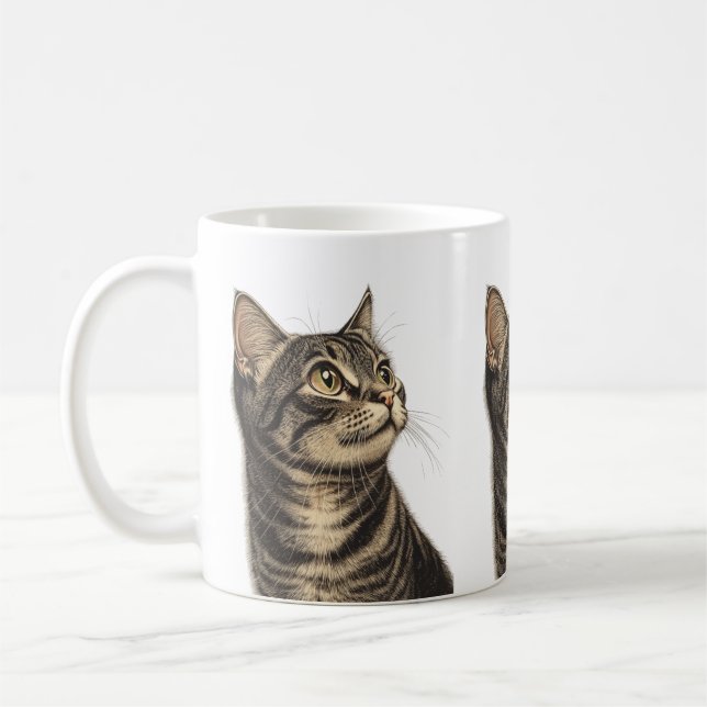 Mug Les trésors tabby de Dürer 1 (Gauche)