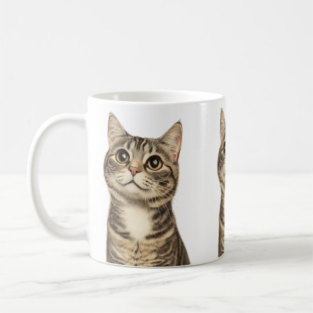 Mug Les trésors tabby de Dürer 4 (Gauche)