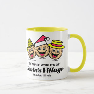 Mug Les Trois Mondes de Père Noël Village, Dundee, IL