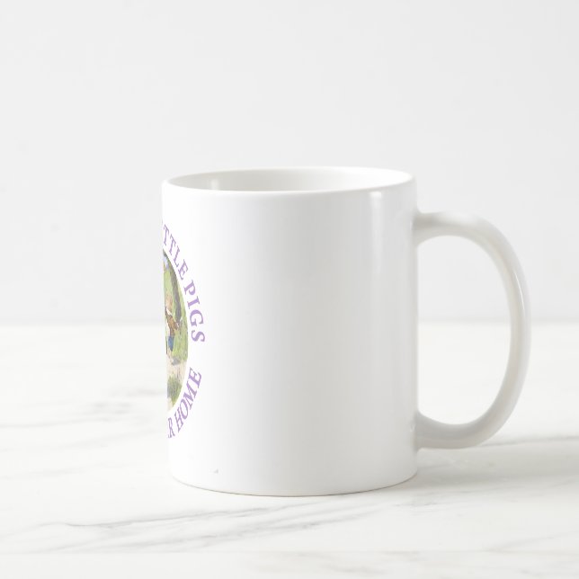 Mug Les Trois Petits Cochons Quittent Leur Maison (Droite)