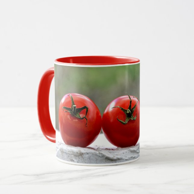 Mug Les trois tomates (Devant gauche)