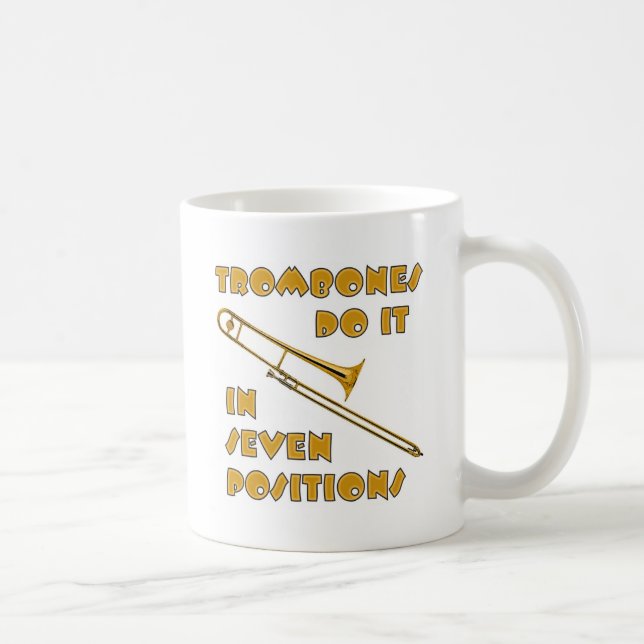 Mug Les trombones le font en 7 positions (Droite)