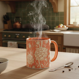 Mug Les Tulipes sauvages Pêchent William Morris