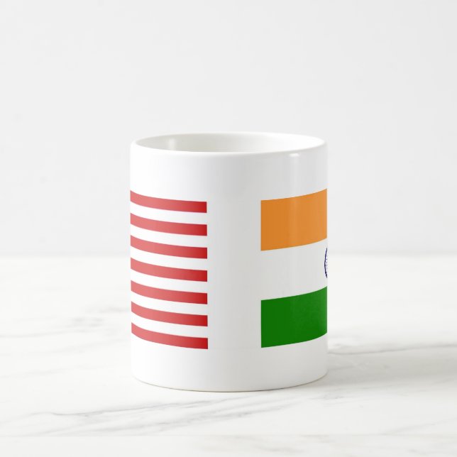 Mug Les USA et drapeaux indiens (Centre)