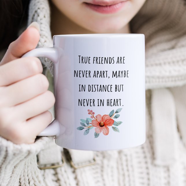 Mug Les Véritables Amis Ne Sont Jamais Exceptés Amitié (Créateur téléchargé)