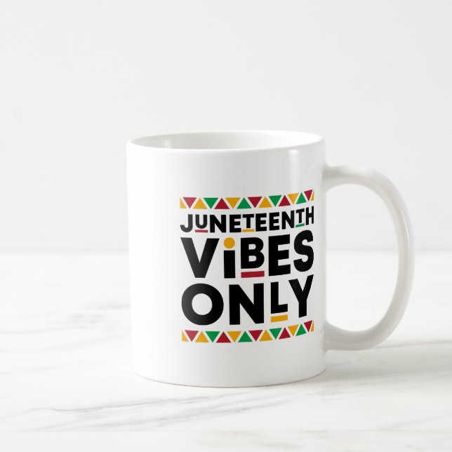 Mug Les Vibes du 18e siècle seulement Histoire noire A (Droite)