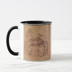 Mug Les vices du fils prodigue (à l'encre sur le pape