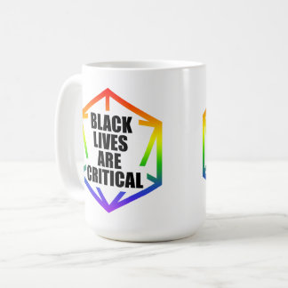 Mug Les vies noires BLM sont cruciales [LGBTQ+]