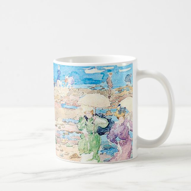 Mug Les visiteurs d'été de Maurice Prendergast (Droite)