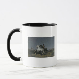 Mug Les voleurs de cheval, 19ème siècle