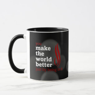Mug Les volontaires rendent le monde meilleur en étant