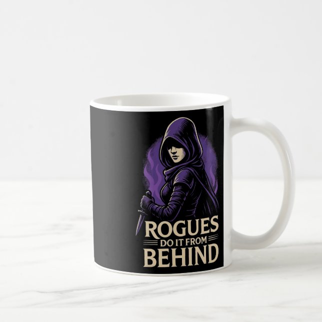Mug Les voyous le font par derrière Drôle de jeu de rô (Droite)