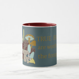 Mug Les vrais amis valent le fourrage