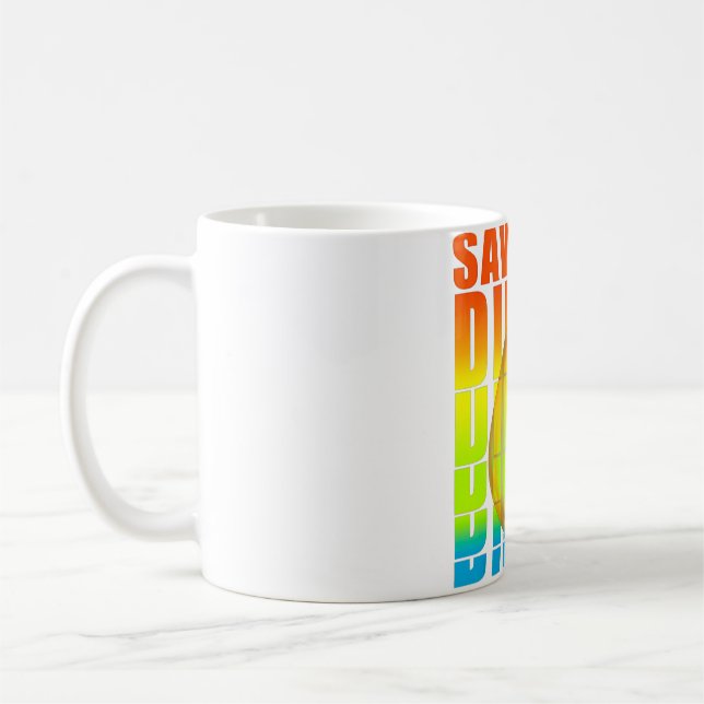 Mug Les vrais hommes conduisent Diesel Loud pipes sauv (Gauche)