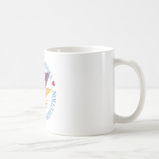 MUG LES VRAIS PATRIOTES DÉFENDENT LA CONSTITUTION (Droite)