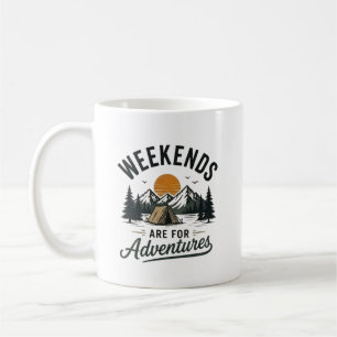 Mug Les week-ends sont faits pour l'aventure