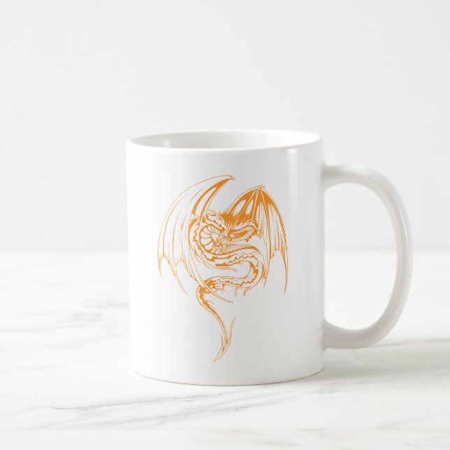 Mug Les wyvernes dragons sont des créatures mythiques  (Droite)