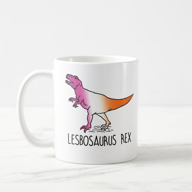 Mug Lesbosaurus Rex (Gauche)