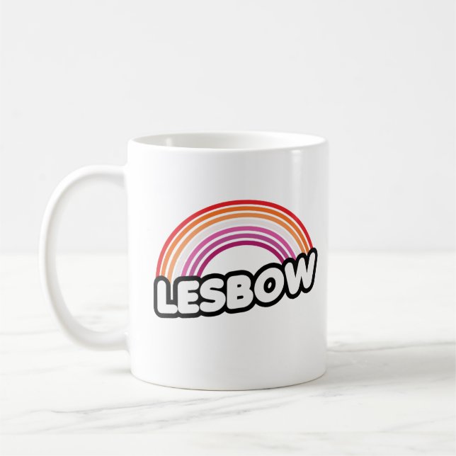 Mug Lesbow - Coucher de soleil (Gauche)