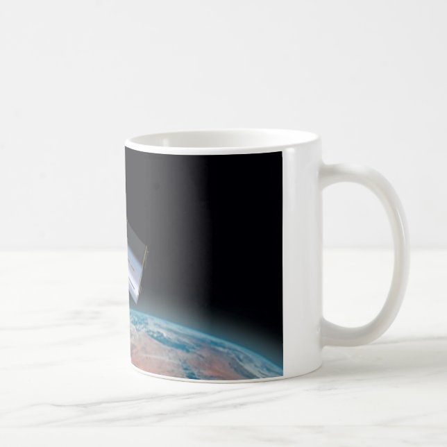 Mug L'espace de Telescopr de l'espace de Hubble et (Droite)