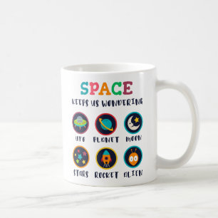 Mug L'espace nous fait nous poser des questions
