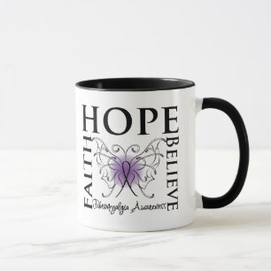 Mug L'espoir croient la foi - fibromyalgie