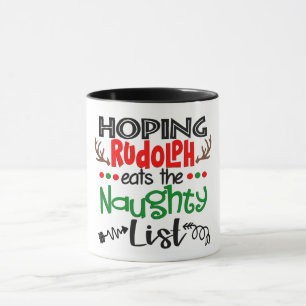 Mug L'Espoir De Rudolph Mange La Liste Des Méchants