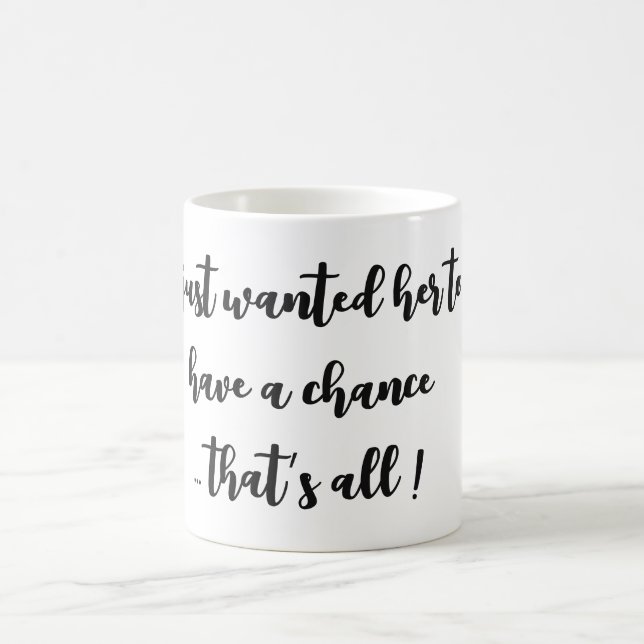 Mug L'espoir d'une mère dans chaque gorgée (Centre)