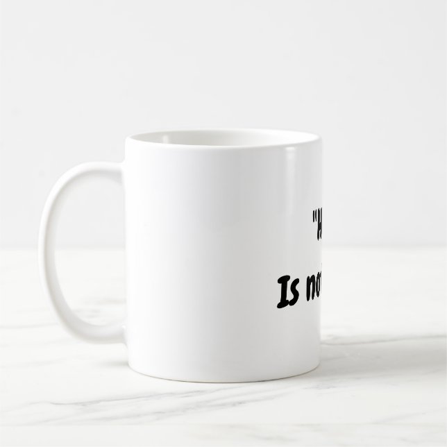 Mug L'espoir n'est pas un plan muet (Gauche)