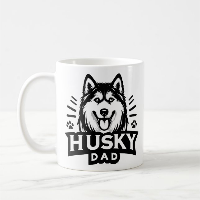 Mug L'esprit sibérien : Faire place à la paternité com (Gauche)