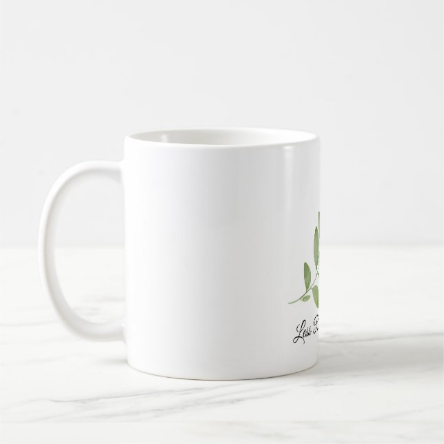 Mug Less Rush More Life Café (Gauche)