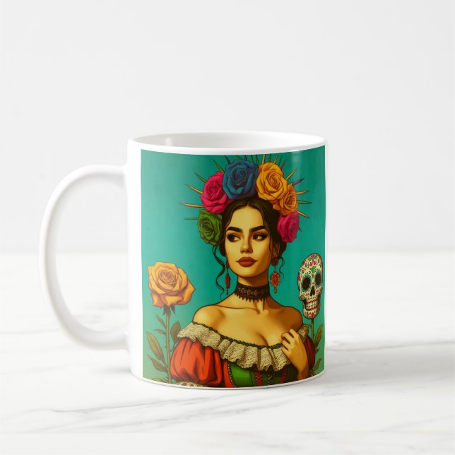 Mug L'essence de Frida : Soyez-vous-tiful (Gauche)