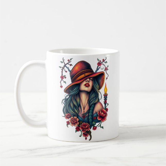 Mug L'essence de la femme : grâce, force et beauté (Gauche)