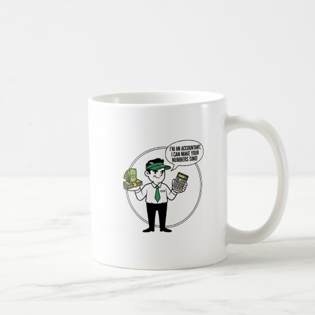 Mug L'essentiel de la vie d'un comptable – Finance pro (Droite)