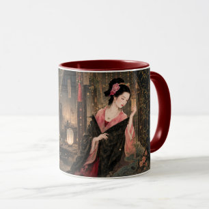 Mug L'esthétique de l'art folklorique mettant en vedet