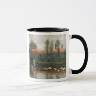 Mug L'étang de William Morris travaille à l'abbaye d