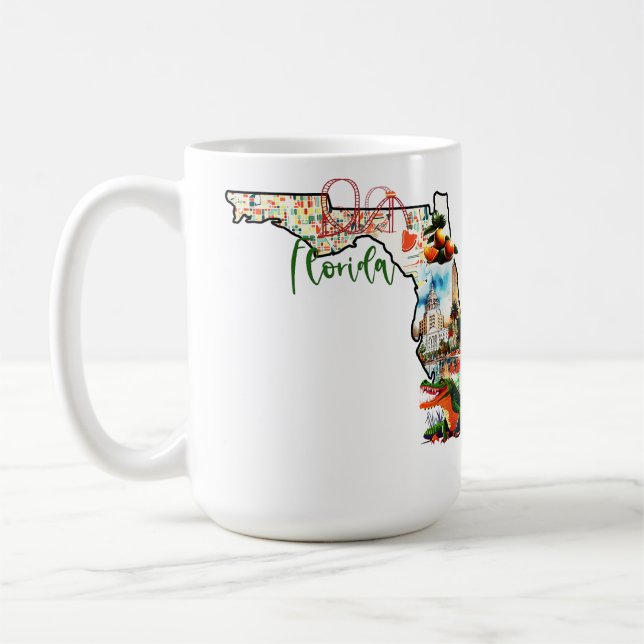 Mug L'État De Floride (Gauche)