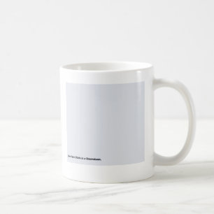 Mug L'état de New-York dans une tempête de neige