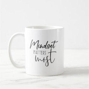 Mug L'état d'esprit, Réussite énorme Motivation de gym