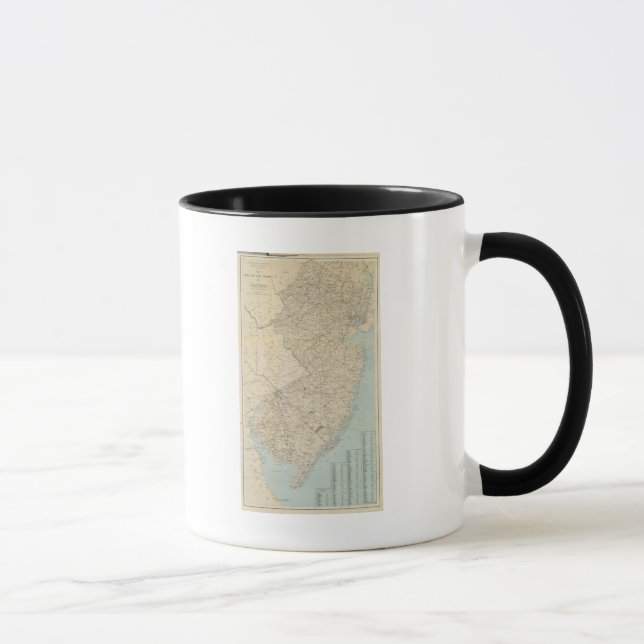Mug L'État du New Jersey, 1877 (Droite)