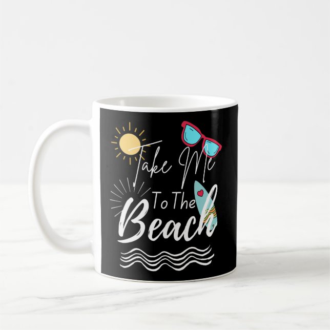 Mug L'Été Emmenez-Moi À La Plage (Gauche)