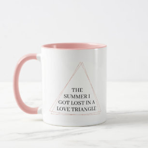 Mug L'été où je me suis perdue dans un triangle amoure