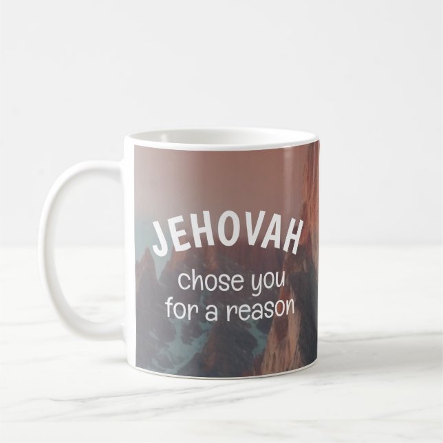 Mug L'Éternel vous a choisi pour une raison | JW (Gauche)
